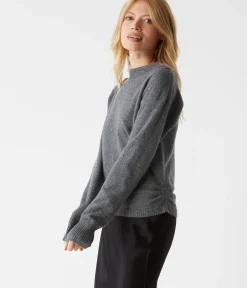 Maude Mock Neck Cashmere Sweater