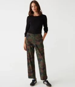 Maxine Twill Camo Convertible Pant