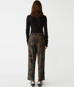 Maxine Twill Camo Convertible Pant