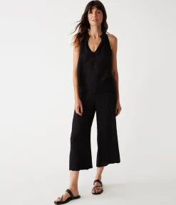 Medina Cropped Gauze Pant