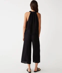Medina Cropped Gauze Pant