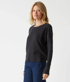 Milo Shoulder Snap Thermal Top