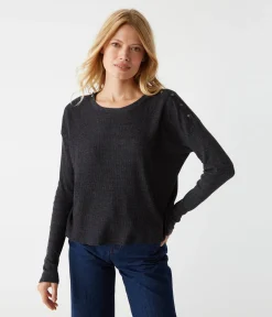 Milo Shoulder Snap Thermal Top