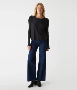 Milo Shoulder Snap Thermal Top