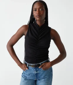 Monet Ruched Front Tank
