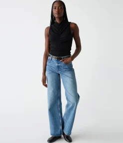 Monet Ruched Front Tank