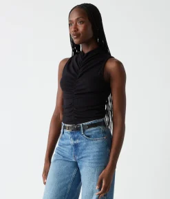 Monet Ruched Front Tank