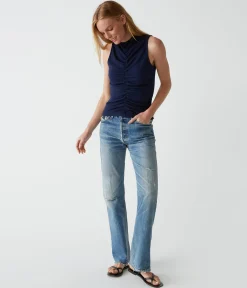 Monet Ruched Front Tank