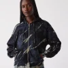 Naomi Double Dye Zip-Up Hoodie