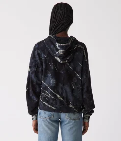 Naomi Double Dye Zip-Up Hoodie