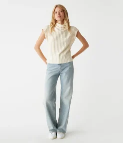 Nara Mock Neck Top
