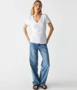 Nikki V-Neck Tee