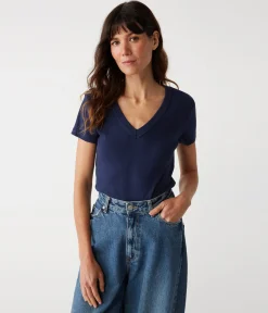 Nikki V-Neck Tee