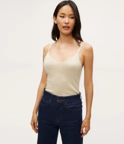 Nomi Metallic Sweater Camisole