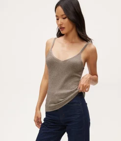 Nomi Metallic Sweater Camisole