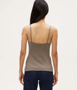 Nomi Metallic Sweater Camisole