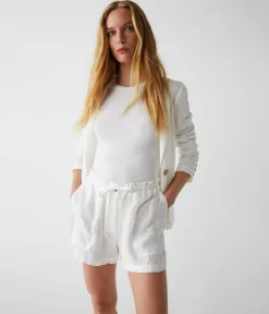 Paulette Linen Short