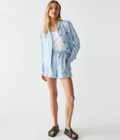 Paulette Linen Short
