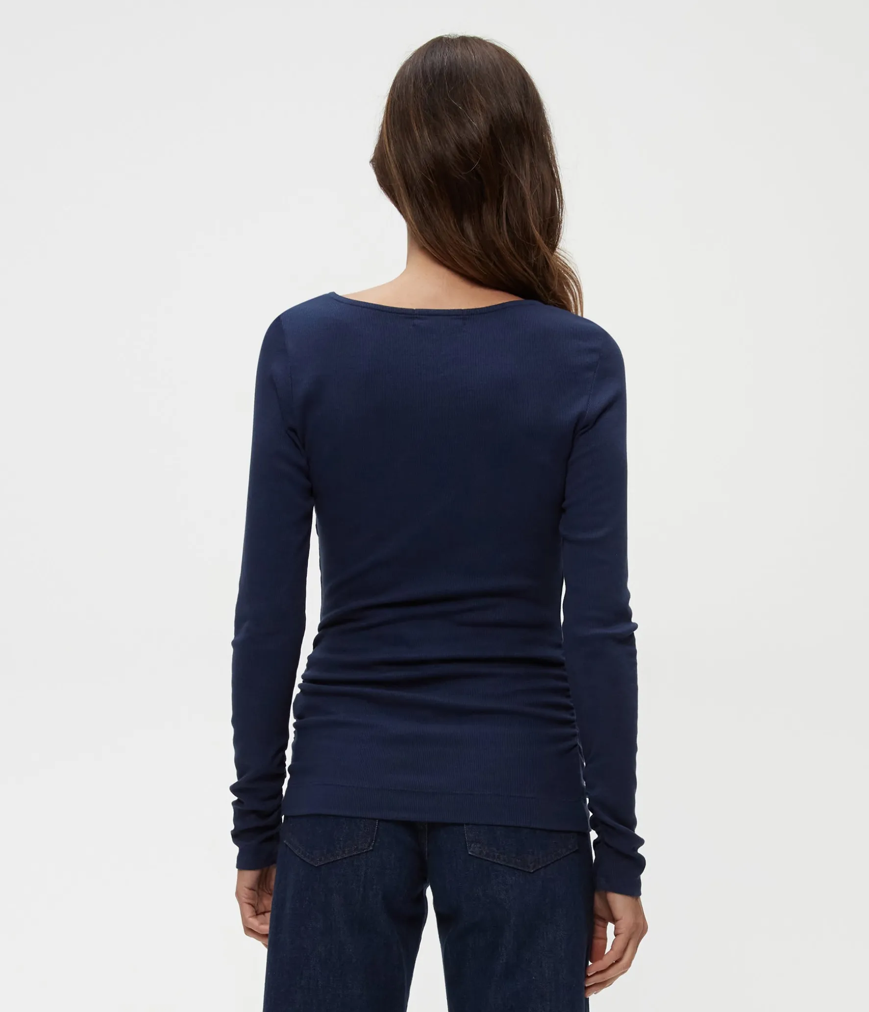 Petite Clarke Ruched Tee