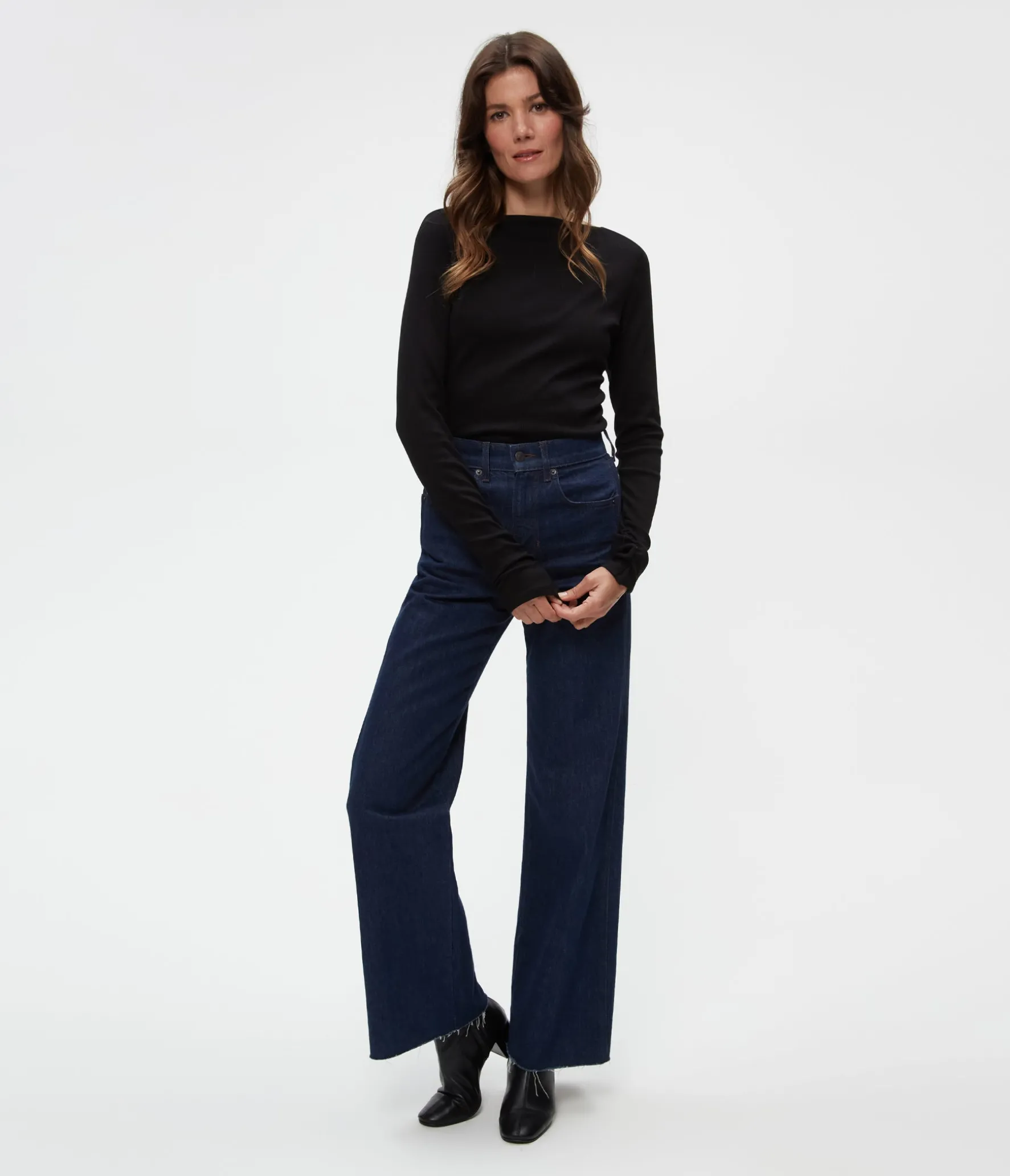 Petite Clarke Ruched Tee