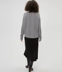 Petite Leila Bias Cut Midi Skirt