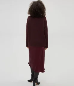 Petite Leila Bias Cut Midi Skirt