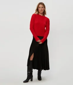 Pia Cable Knit Sweater