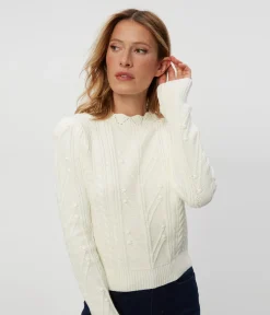 Pia Cable Knit Sweater