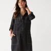 Pilar Linen Shirt Dress