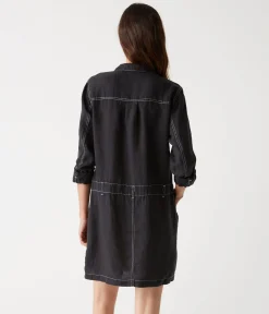Pilar Linen Shirt Dress