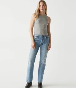 Pina Ribbed Halter Tank