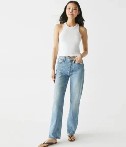 Pina Ribbed Halter Tank