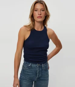 Pina Ribbed Halter Tank