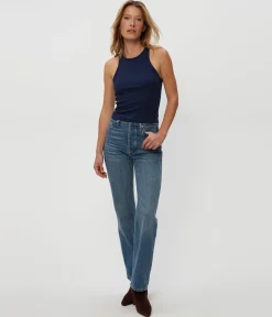 Pina Ribbed Halter Tank