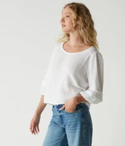 Pruitt Balloon Sleeve Top