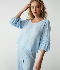 Pruitt Balloon Sleeve Top