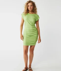 Ricci Power Shoulder Dress