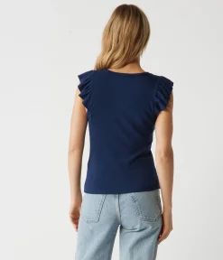 Rina Flutter Sleeve Top