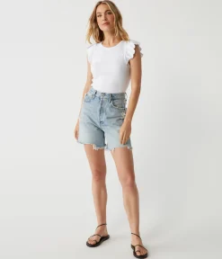 Rina Flutter Sleeve Top