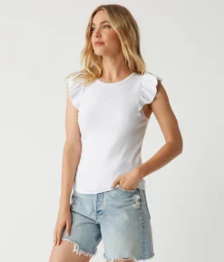 Rina Flutter Sleeve Top