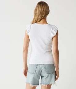 Rina Flutter Sleeve Top