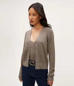 Ruiz Metallic Cardigan