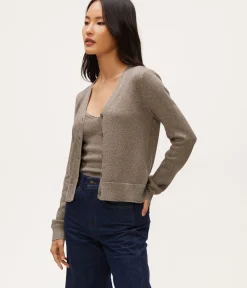 Ruiz Metallic Cardigan