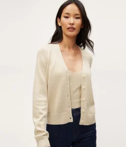 Ruiz Metallic Cardigan