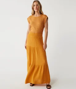 Sandy Gauze Skirt