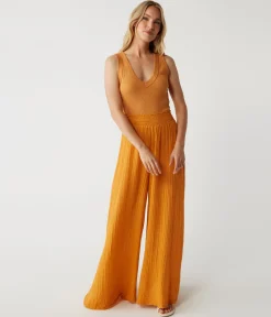 Simba Smocked Waist Pant