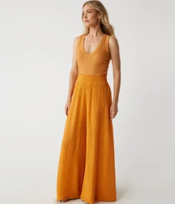 Simba Smocked Waist Pant