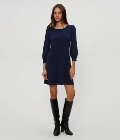 Sinclair Puff Sleeve Tee Dress