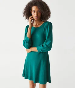 Sinclair Puff Sleeve Tee Dress
