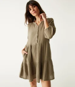 Sonia Tiered Gauze Dress